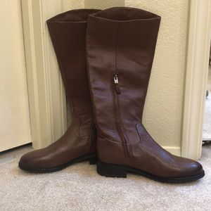 Sam Edelman cognac leather boots